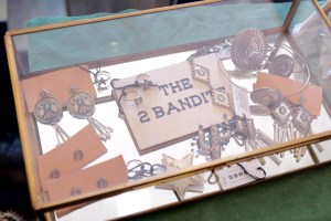 The 2 Bandits display at Wild West Brooklyn.
