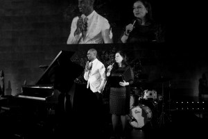 Desmond Richardson and Zuzanna Szadkowski at YoungArts