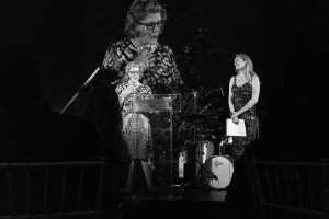 Agnes Gund and Sarah Arison at YoungArts