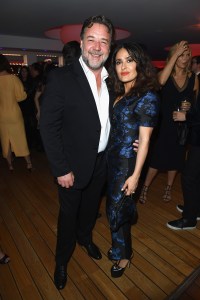 2016 Cannes Film Festival Russel Crowe and Selma Hayek