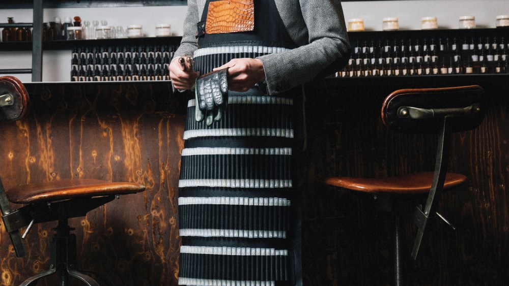 ￼Nicolas Cloutier of Nose is dressed to sell 21st-century fragrance the old-fashioned way.