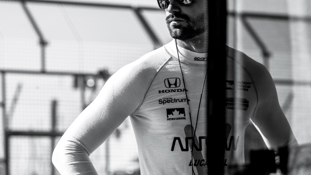 Indycar Driver James Hinchcliffe Returns to Racing