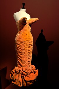 Iconic Jean Paul Gaultier dress from FW1984 worn by Susan Holmes McKagan.