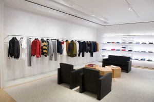 The men's department.