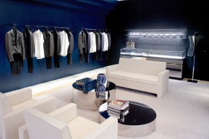 The men's department.