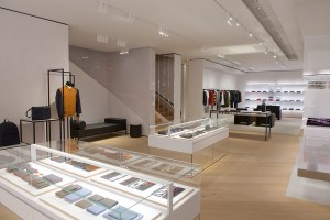 The men's department.