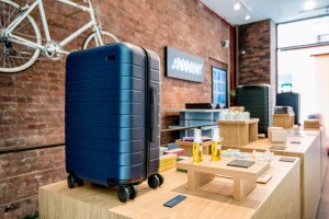 The Away travel concept store in Manhattan.
