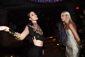 Anna Cleveland Balmain Met Gala 2016 After Party