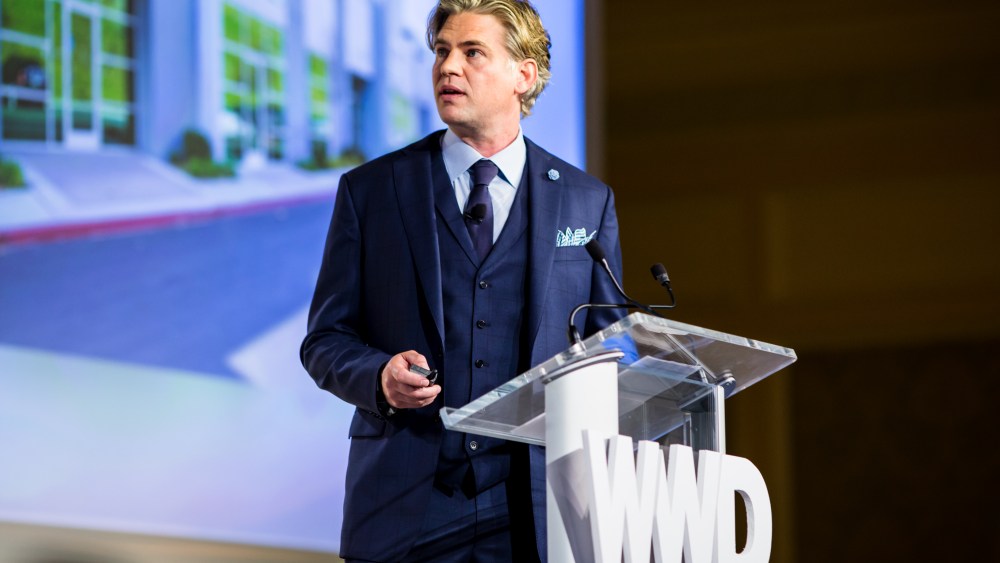 Chris Birchby at the 2016 WWD Beauty CEO Summit
