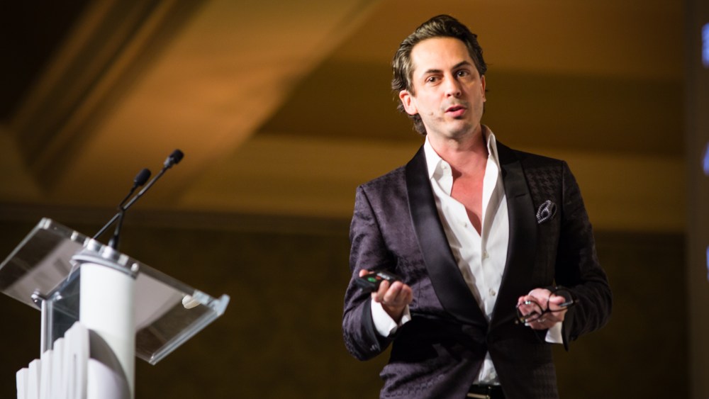 Kilian Hennessy at the 2016 Beauty CEO Summit