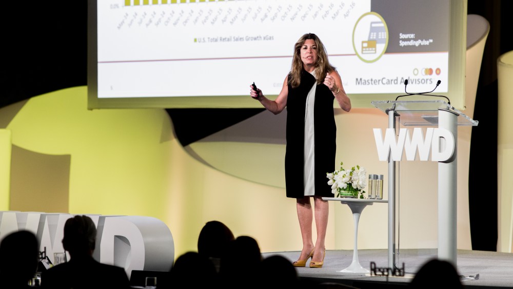 Sarah Quinlan at the 2016 WWD Beauty CEO Summit