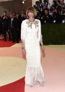 Anna Wintour at Met Gala 2016