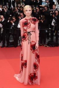 Kirsten Dunst in Gucci at 2016 Cannes Film Festival