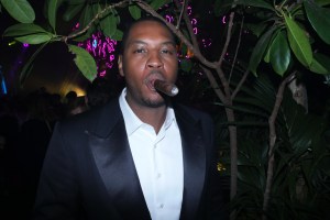 Carmelo Anthony at the Chopard Wild Party at Cannes Film Festival