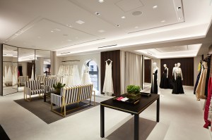 The Carolina Herrera boutique on Rodeo Drive.