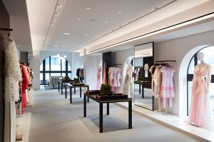 The Carolina Herrera boutique on Rodeo Drive.