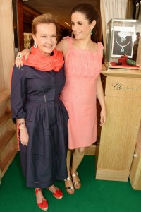 Livia Firth and Caroline Scheufele