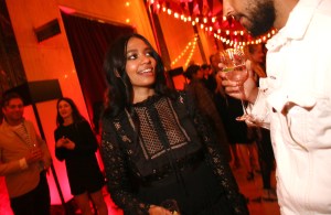Aurora James at the CFDA x Swarovski Cocktail for 2016 Nominees