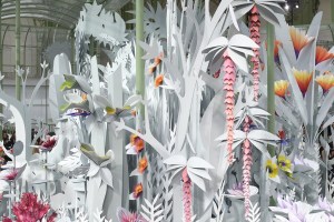 Karl Lagerfeld's set for Chanel couture show