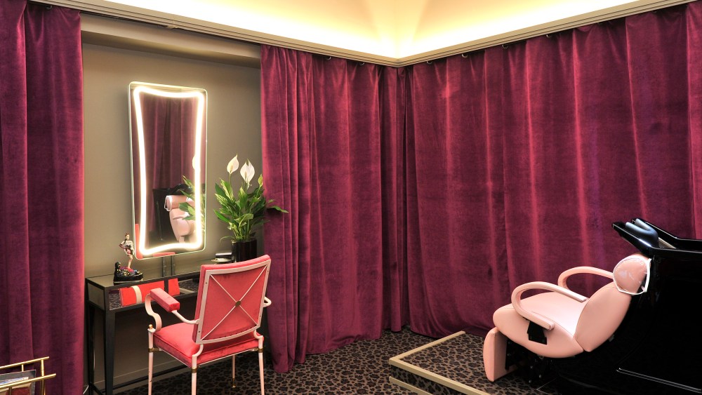 Inside Christophe Robin's salon