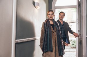 Clémence Poésy and Stephen Campbell in "The Ones Below."