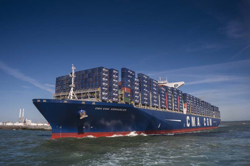 The CMA CGM Kerguelen.