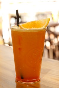 A drink at Café Coco & Cru