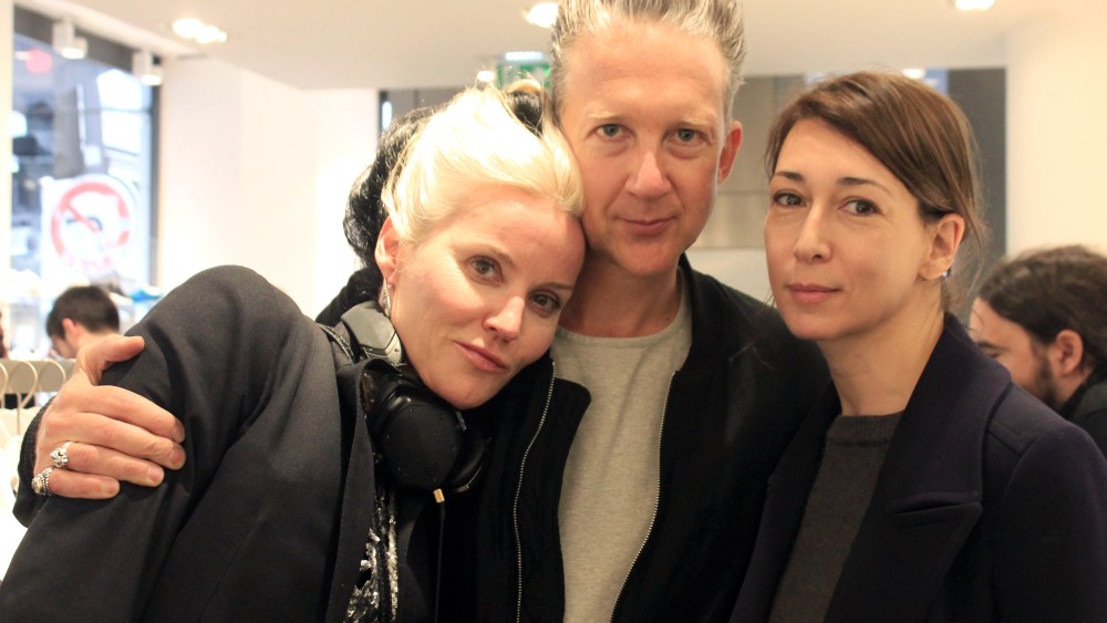 Daphne Guinness, Jefferson Hack and Camille Bidault Waddington