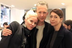 Daphne Guinness, Jefferson Hack and Camille Bidault Waddington