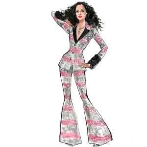 Cannes 2016: A sketch of Diana Ross in Gucci