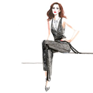 Cannes 2016: A sketch of Diane Von Furstenberg in Diane Von Furstenberg