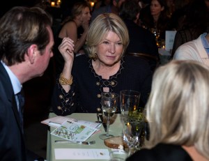 Martha Stewart at the 2016 Edible Schoolyard Spring Benefit
