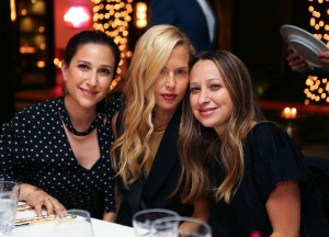 Sarah Meyer Michaelson, Rachel Zoe and Jennifer Meyer at Eric Buterbaugh Florals x Saks Fifth Avenue Launch at L.A. Dinner