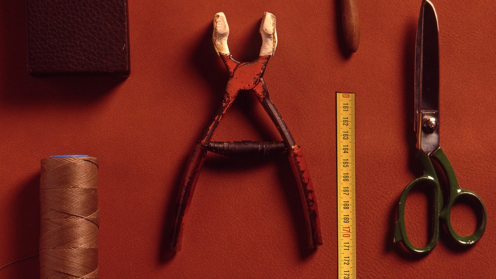 Tools of Fendi artisans.