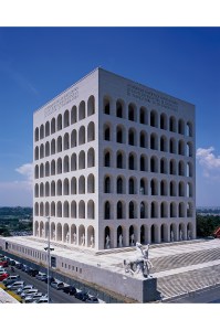 Fendi headquarters at the Palazzo della Civiltà Italiana in Rome.