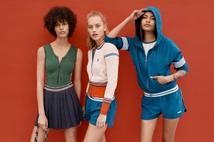Looks from the Fila x Urban Outfitters Collection.