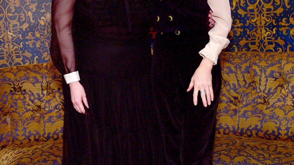 Glenda Bailey and Demi Moore