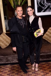 Donna Karan and Demi Moore