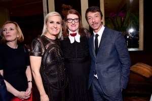 Maria Grazia Chiuri, Glenda Bailey, and Pierpaolo Piccioli