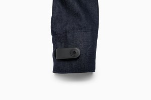 The removable smart tag for the Levi's Commuter Trucker jacket.