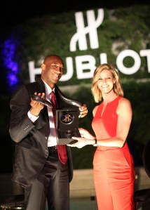 Kobe Bryant Erin Andrews Hublot HeroVillain watch