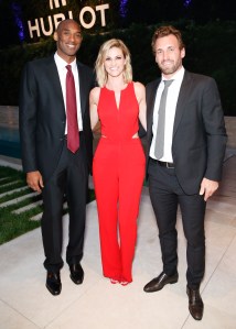 Kobe Bryant, Erin Andrews, Jarret Stoll at Hublot party