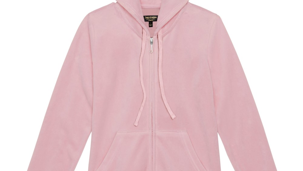 A look from The classic Juicy Couture tracksuit collection at Bloomingdale’s.