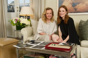 Caroline Scheufele and Julianne Moore