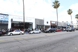 "The Life of Pablo" pop-up in Los Angeles.