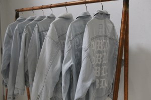 Inside "The Life of Pablo" pop-up shop in Los Angeles.