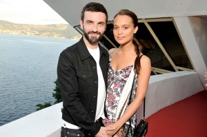 Nicolas Ghesquière and Alicia Vikander