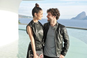 Sophie Charlotte and Daniel de Oliveira