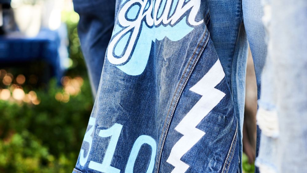 Lucky Brand Ornamental Conifer jean jacket