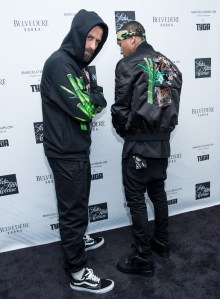 Marcelo Burlon and Tyga